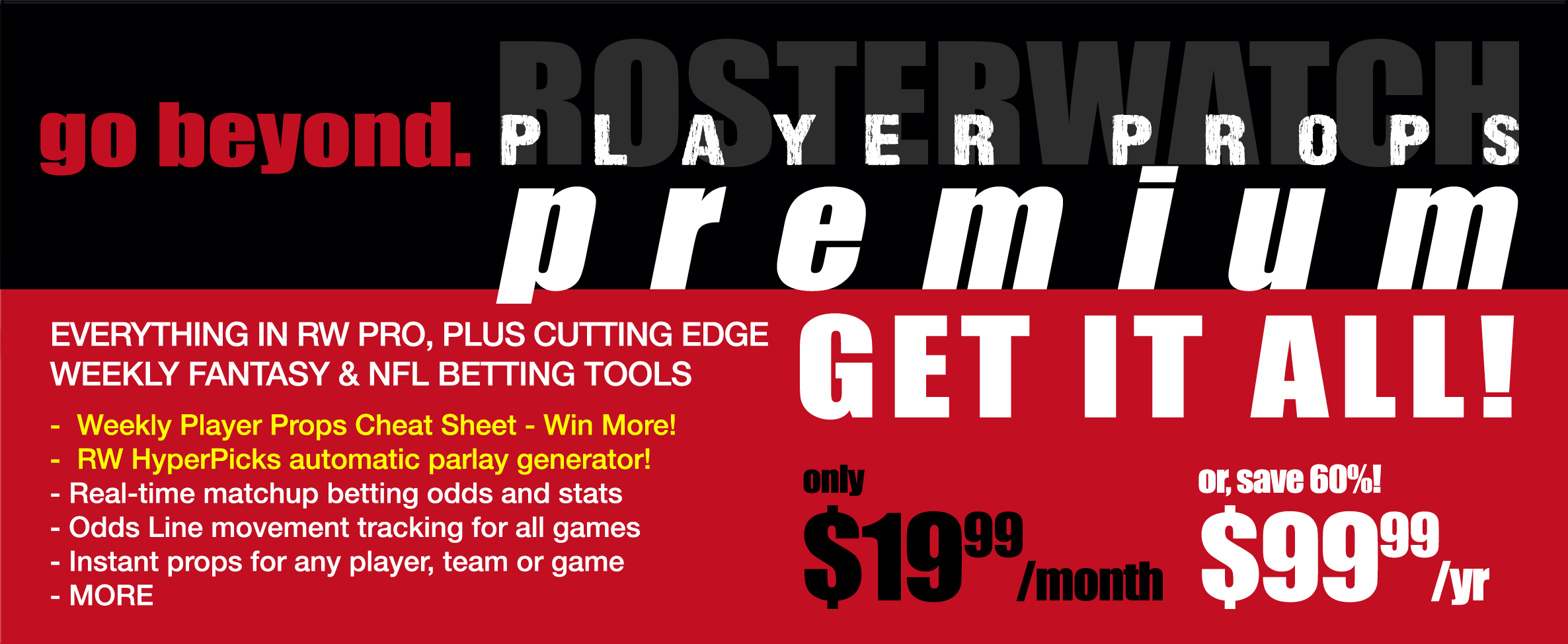 Buy RosterWatch Premium
